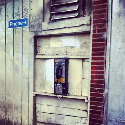 The world's loneliest phone booth