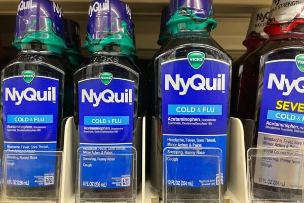 Nyquil bottles